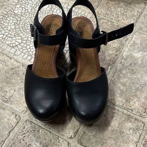 BOC vegan Black Leather Women's Shoes